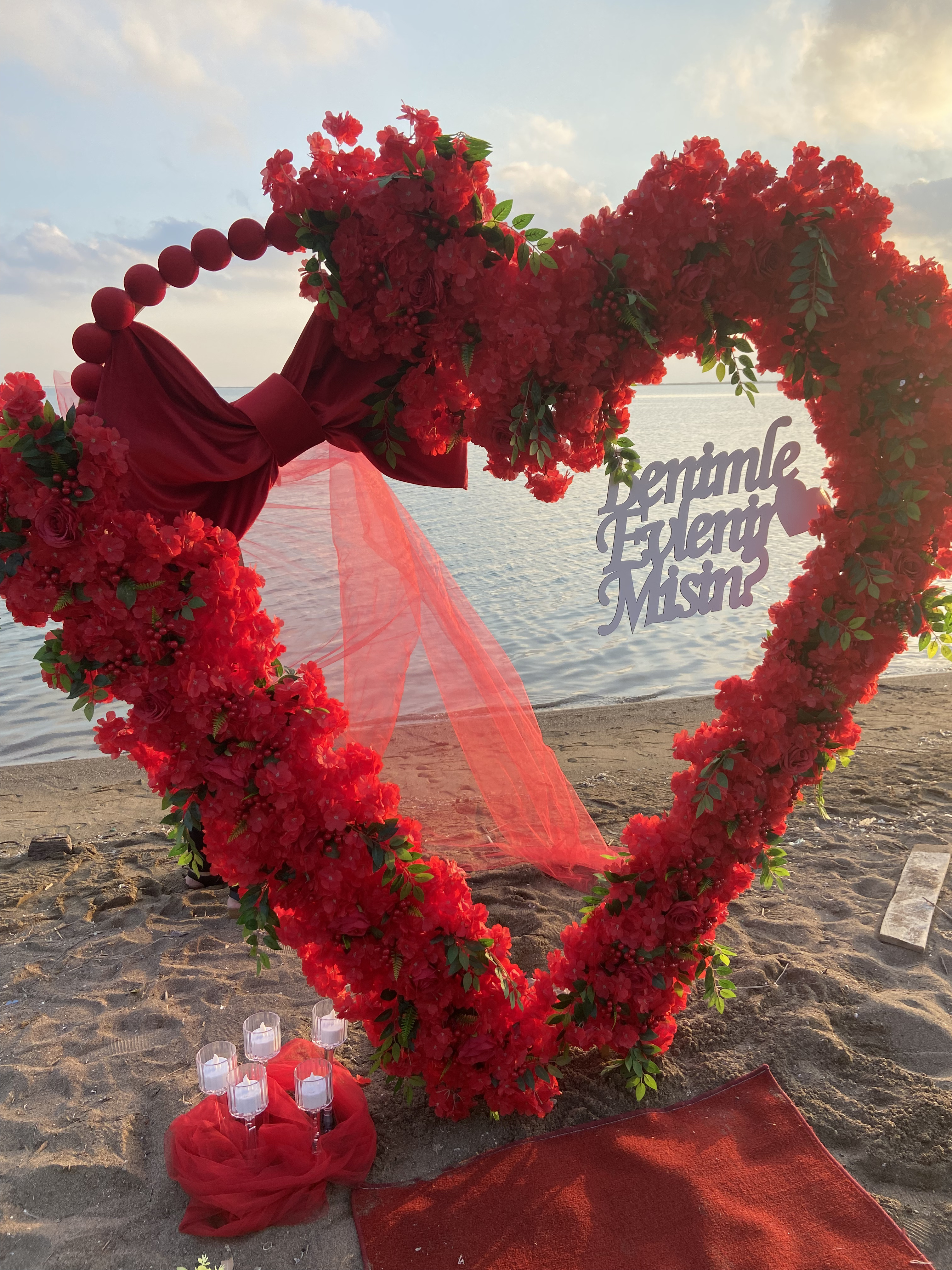 Mersin Silifke Sahil Evlilik Teklifi